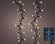 Compact Solar Lights with 8 Sparkling Effect Functions - 2250 cm Length
