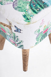 Set of two Forestis stools with container bizzotto