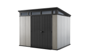 Contemporary Outdoor Shed with DUOTECH Panels - 9x7 ft