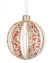 12x Sparkling Red Vt Sphere