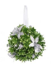 12x Bethany Silver Spherical Decoration D150