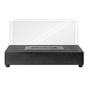 Decorative Bioethanol Fireplace Black 355 x 180 x 205 mm