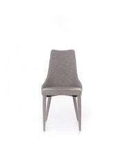 2x STS gray Myriam fabric chair