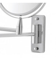 Chrome wall mirror d:17cm