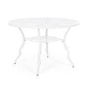 Round white table diameter 110 cm. Victoria Bizzotto