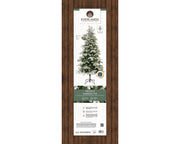Sunndal fir frosted Christmas tree H 210 x ø 120 cm
