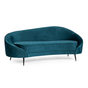 Seraphin Deep 2 seater sofa with velvet effect