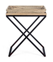 Tavolino in Legno Tray