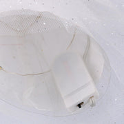 Silver led fabric doll tip cm6x14h30