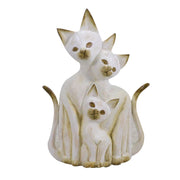White brown wooden cat cm26x7h40