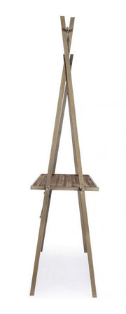 Industrial rectangular display table 98h cm