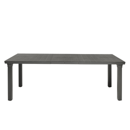 Anthracite table for 3 170/195/220x100xh.75