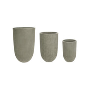 Set 3 Tall Sage Brush Jars