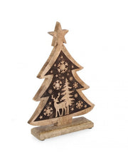 8x Natural Brown Pine Tree Stand