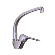 Satin Chrome Kitchen Mixer - 25x18x5 cm