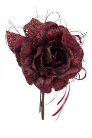 12x Holly Bordeaux Pink Picks