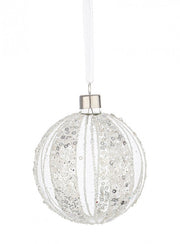 12x Sparkling White Vt Sphere