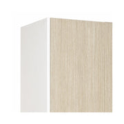 2-door wardrobe with white case and elm color front Cm 91x52xH 210