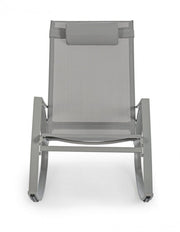 Bizzotto Tortora rocking garden armchair