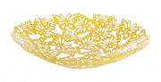 4x Yellow Butterfly Tray D 34