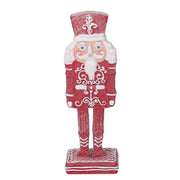 Red resin soldier cm9x6,5h26