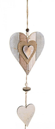 12x String Stripe Heart