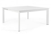 Extendable garden table Konnor white