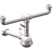 Pp Bottle Siphon 2 Tanks + 1 White Connection Mm 40 1