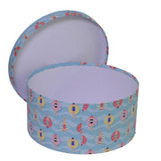 Cardboard box for 1-5 round pools cmø40,5h17,8x33