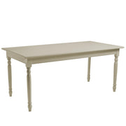 Rectangular gray shabby wood table cm 80 x 160 x h 78