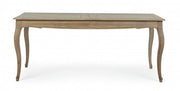 Extendable table 180-225x90 in classic style wood