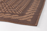 Kashan Brown-Brown carpet 180X270
