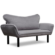 Gray Chatto 2 seater sofa with reclining armrests