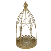 Gold metal candle holder cm ø13h30