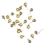 Gold sphere wire light 48 warm white led fixed power supply cm ø4x120