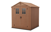 Garden Shed Darwin 6x6 with Front Window, Brown