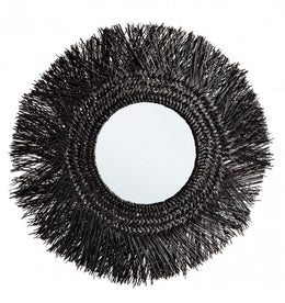 Mirror with black Illusion frame Cod.0242649