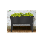 Stylish Raised Planter for Your Garden - Grey