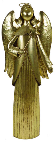Big gold angel with star nai-2228 cm. 55 x 21 h 147