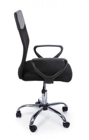 Office armchair with wheels adjustable height 94 - 104h