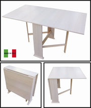 Susanna white folding table 75x145 cm