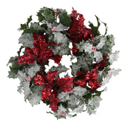 Crown with red butcher's broom cmø17h35