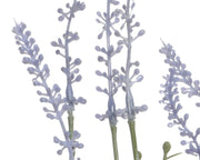 Lavender plastic plant with pot