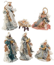 Nativity Scene 6F Renaissance Blue L