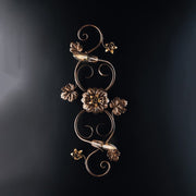 Two lights brown gold iron ceiling rose 73x2x h17 cm