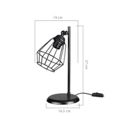 EkinoKs table lamp black color MDL4266