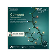 Kaemingk Christmas lights 1000 warm white and multicolored LEDs, twinkle effect