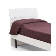 Single bed and a half white ash for bedroom cm 200x131xH 98