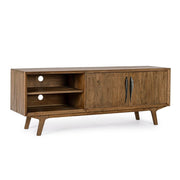 Vintage style 2 door wooden TV stand