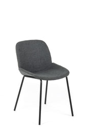Set of 4 Fabric Chairs 57cm x 46cm H. 80cm
